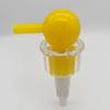 Bomba de Plástico de Presión con Tapa de Cristal Alec 33/410 Personalizada de Fábrica para Champú, Loción, Gel de Ducha