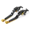 Adecuado para Zhang Xue 500RR/500F, este es un juego de palancas de freno y embrague ajustables y plegables, que incluye accesorios para la manija del freno de mano