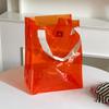 Bolsa de playa de PVC con ojos, bolsa transparente portátil para exteriores, bolsa de mano de gran capacidad, bolsa de almacenamiento para lavado de piscina, bolsa portátil