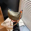 Estilo Coreano Versátil 2026 Nuevo Lienzo Moda Bolso Dumpling Casual Ligero Cruzado Simple Estudiante Bolso de Hombro Pequeño