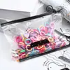 Bolsa com Zíper de Pintinho e Margarida de Alta Transparência, Bolsa Elástica para Embalagem de Joias, Bolsa para Armazenamento de Meias, Bolsa Autovedante com Aba de Puxar, Desconto em Estoque