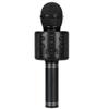 WS858 luzes coloridas microfone condensador de karaokê para celular microfone Bluetooth sem fio microfone sem fio doméstico artefato de karaokê universal