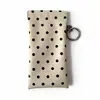 Cartera para Monedas con Cierre Automático de Cuero PU para Mujer, Bolsita Portátil para Guardar Labiales, Mini Bolsa para Guardar Monedas