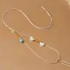 Cordón de cuero encerado fino, cordón tejido a mano para colgantes de jade, ágata, ámbar, cordón para collar con colgante de combinación libre DIY