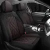 Cojín para Asiento de Coche Todas las Estaciones Universal 360 grados Cobertura Completa Instalación sin Desmontaje Cómodo Transpirable Suave Agradable a la Piel Almohadilla Cubierta de Asiento