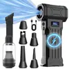 Abril 2026 Nuevo Modelo Ventilador Violento Turbo Soplador Aspiradora Alta Velocidad Manual Motor sin Escobillas Soplador de Polvo