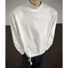 Camiseta Térmica de Manga Larga con Cuello Medio para Hombre, Primavera y Otoño, Marca de Tendencia Estilo Americano, Ropa Interior Casual para Adolescentes, Corte Fresco y Holgado