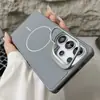 Aplicable Transfronterizo Samsung S26Ultra Círculo Fino Magnético Mate Sensación de Piel Funda de Teléfono S25 Soporte de Lente Cubierta Protectora