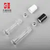 Botella de bola rodante de 8 ml/10 ml, botella de perfume roll-on, botella de vidrio para aceites esenciales, botella dispensadora cosmética de sérum, venta al por mayor personalizada
