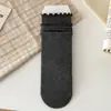 Calcetines Nuevos de Primavera y Otoño para Mujer con Bordes de Volantes de Doble Capa, Calcetines de Encaje de Estilo Simple, Calcetines de Algodón Peinado Estilo Universitario