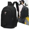 Mochila casual masculina, mochila escolar estudantil moderna de grande capacidade, mochila multifuncional para viagens ao ar livre, bolsa de laptop para negócios