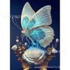 Nova venda quente da Amazon 5D pintura diamante borboleta animal redondo diamante completo diamante faça você mesmo pintura decorativa fábrica atacado