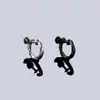 Pendientes de Clip Mobius Transfronterizos para Hombre, Pendientes de Tornillo Ajustables para Hombre Sin Agujeros en las Orejas, Geniales y Elegantes, Pendientes de Clip Sin Perforación, Accesorios para Orejas