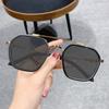 Armazón de Gafas Ultraligero para Hombre, Versátil Armazón Negro Cuadrado, Plano Ligero Antirradiación, Nuevas Gafas Lisas para Computadora con Filtro Azul para Mujer