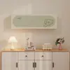 Funda de aire acondicionado estilo crema de dibujos animados, cubierta antipolvo de pared, cortina de cobertura completa bloqueadora de viento, cortina decorativa de tela para el hogar