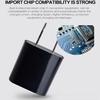 5V1A pequeno carregador de ponto verde medidor europeu para Apple Android telefone lâmpada de mesa adaptador de fone de ouvido cabeça de carregamento USB