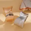 Pulsera Ovalada Abierta Irregularmente Plegada de Heavy Metal Europeo y Americano Joyería de Mano Personalizada de Nicho Transfronterizo de Alta Gama