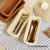 Cesta de almacenamiento creativa para utensilios de cocina, cesta para cubiertos de hotel y restaurante, cesta para palillos domésticos, cesta rectangular estilo mimbre