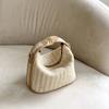 Bolso 2025 Estilo Coreano Verano Nueva Llegada Bolso de Paja Bolso de Mano de Moda Bolso de Mujer Bolso de Hombro Cruzado Moderno que Combina con Todo