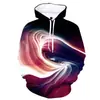 Sudadera para Hombre Otoño e Invierno 2024 Nueva Sudadera para Hombre con Impresión Digital 3D Transfronteriza