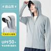 Top Original de Hilo Seda de Hielo Protección Solar para Mujer 2025 Nuevo Protección UV Chaqueta Ligera Transpirable para Hombre Ala Ancha Ropa de Protección Solar