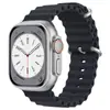 Adecuado para Correa de Apple Watch S10 Correa de Silicona Generación 1-9 Seultra Oficial Estilo Océano Correa de Ola