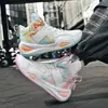 Sapatos de Basquete para Atacado e Varejo, Sapatos Masculinos, Tênis Esportivos para Treinamento para Alunos do Ensino Fundamental II, Sapatos de Basquete Práticos Profissionais para Jovens, Não Limitado a Nenhuma Marca Específica