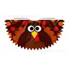 Capas Estampadas para Niños Temática de Acción de Gracias Europea y Americana Hechas a Medida de Fábrica Chalinas Temáticas de Pavo para Niños Pequeños y Bebés para Actuaciones en el Campus y Sesiones de Fotos
