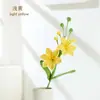 Flores de lã feitas à mão Orquídea de Marte flor artificial decoração produto acabado para barracas de feira noturna buquê feito à mão flores de lã