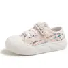 Zapatos de Lona para Niños, Transpirables de Verano Nuevo Estilo Zapatos Escolares, Zapatos Deportivos Casuales para Niños, Zapatos Bajos de Suela Suave para Niñas