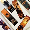 Marcadores Qiyu 30 Originales Transfronterizos Escena de Halloween Marcadores Creativos DIY Decoración de Lectura Tarjetas de Anotación