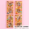 Caja de Pegatinas para Niños con 96 Pegatinas Pequeñas Transparentes de Mascota de Dibujos Animados Impermeables Pegatinas Decorativas para DIY Pegatinas de Material para Scrapbooking