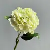 Flores Artificiales de Alta Gama con Tacto Realista y Efecto Hidratante, Hortensias en Color Café, Hortensias Vintage, Adecuadas para Decoración de Bodas en Hoteles y Casas de Huéspedes y Habitaciones Modelo
