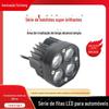 Farol Refletor de Motocicleta Lente LED Luz de Trabalho para Carro Luz para Veículo Off-Road Luz de Carro Modificada Luz Branca e Amarela Cor Dupla