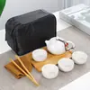 Juego de Té Dingyao Portátil para Viaje, Regalo para Eventos con Opción de Impresión de Logo, Pequeño Regalo Práctico para el Festival de Mediados de Otoño