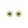 Moda Europea y Americana Personalizado Lujo Ligero de Alta Gama Metálico Elegante Aretes Versátiles Retro Aretes de Textura Espiral para Mujer