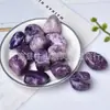 Pedra de Moagem Polida Pedra de Moagem Cristal Branco Cristal Rosa Obsidiana Cristal Verde Dongling Pedra Olho de Tigre Dourado Pedra Tianhe Ametista Padrão Azul