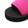 Sandálias Rasteirinhas Mais Vendidas com Salto Plataforma Cuña para Mulheres, Sapatos de Praia Antiderrapantes de Solado Grosso, Chinelos para o Verão Atacado, Confortáveis