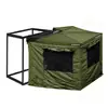 270 grados La Carpa Lateral para Coche Viene con una Cortina Que Rodea un Espacio Grande, Donde Puedes Colocar un Juego Completo de Equipo de Camping