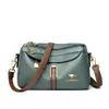 Bolso bandolera simple de moda para mujer, nuevo, versátil, textura de cuero suave, lujo ligero, casual, bandolera única, simple