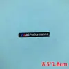 Adequado para Adesivos de Carro Bmw m Performance Adesivos de Carro de Metal Logo de Alumínio Bmw Adesivos Decorativos de Para-lama