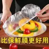 Restos Calentados Película Fresca para Cubrir Sellado Casero Horno de Microondas Refrigerador Autocubierta Grado Alimenticio Desechable