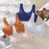Shangpin Anxin Cuarta Generación Anillos Sin Costuras Recoger Dormir A Prueba de Golpes Yoga Talla Grande Sujetador Chaleco Deportivo Ropa Interior Mujer