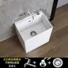 Pia de Cerâmica para Mop de Varanda, Bacia Grande de Chão para Mop de Banheiro, Pia Pequena Doméstica para Mop
