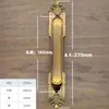 Venta Directa de Fábrica Manija Retro para Puerta Principal, Puerta de Madera, Puerta Doble, Puerta Invisible, Puerta Corredera, Manija de Puerta de Empujar-Tirar, Aleación de Zinc