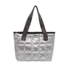 Bolsas de Moda Verão 2025 Bolsas Femininas Bolsas Transversais Estilo Coreano Bolsas de Algodão Bolsas de Ombro Bolsas de Mão Bolsas Grandes de Xadrez