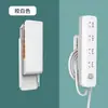 Nuevo Modelo Organizador de Cables para Regleta, Fijador de Gestión de Cables para Montar en Pared sin Taladro, Organizador de Cables, Placa de Enchufe de Pared
