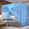 Mosquitero de Puerta Única para Uso Doméstico 1.5m Dormitorio 1.8m De Pie Una Puerta 1.0m Soporte Doble Antiguo Dormitorio