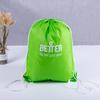 Bolsa de poliéster impermeable con cordón, bolsa deportiva a prueba de polvo para almacenamiento, mochila conveniente, bolsa de tela para baloncesto personalizada