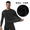 Mallas Deportivas de Alta Elasticidad, Absorbentes del Sudor, de Secado Rápido, Capa Base para Entrenamiento de Baloncesto, Manga Larga, Ciclismo, Baloncesto, Ropa Deportiva para Fitness